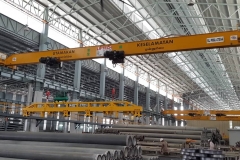 Single girder overhead crane in Malaysia.